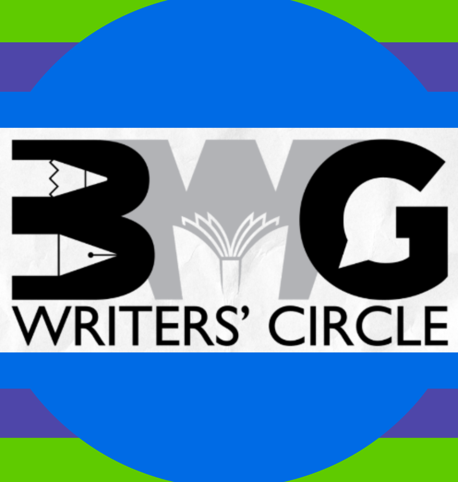Text reads B.W.G. Writers' Circle