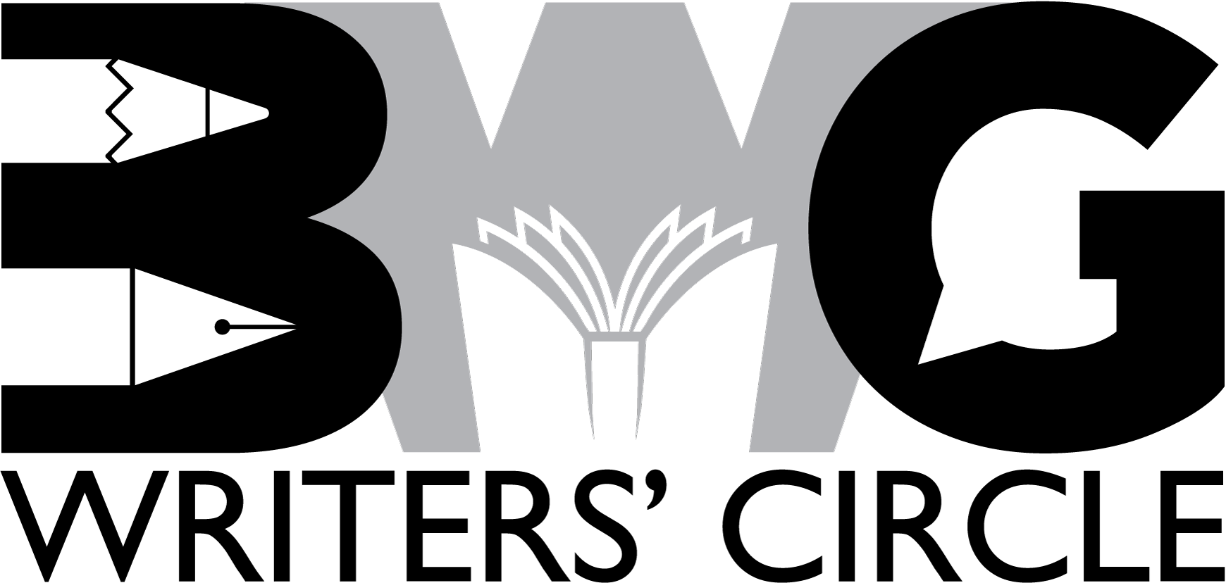 Text reads B.W.G. Writers' Circle