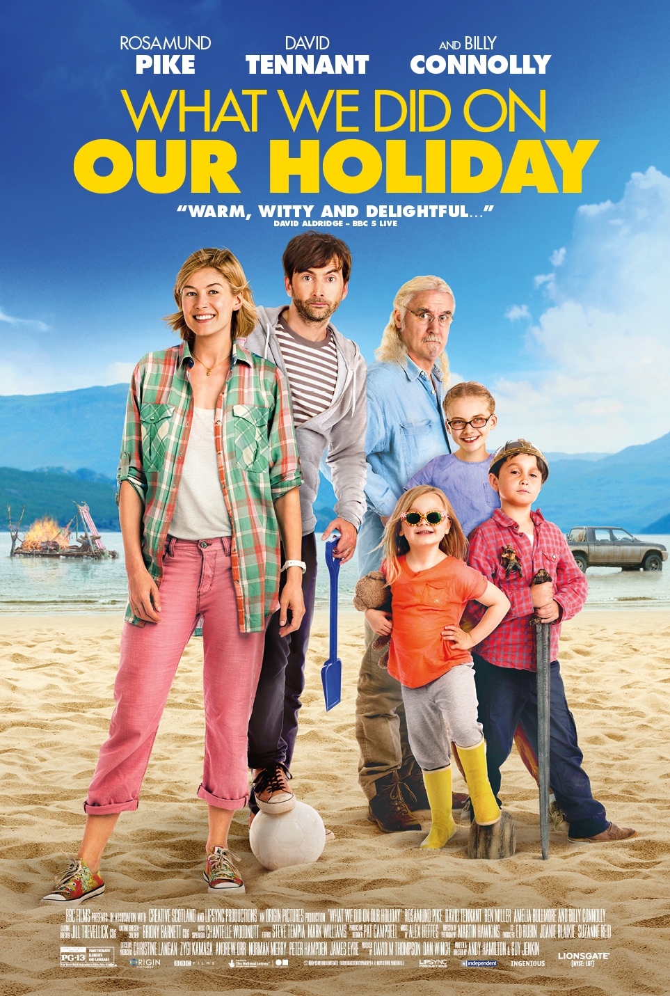 Movie poster for What We Did on our Holiday