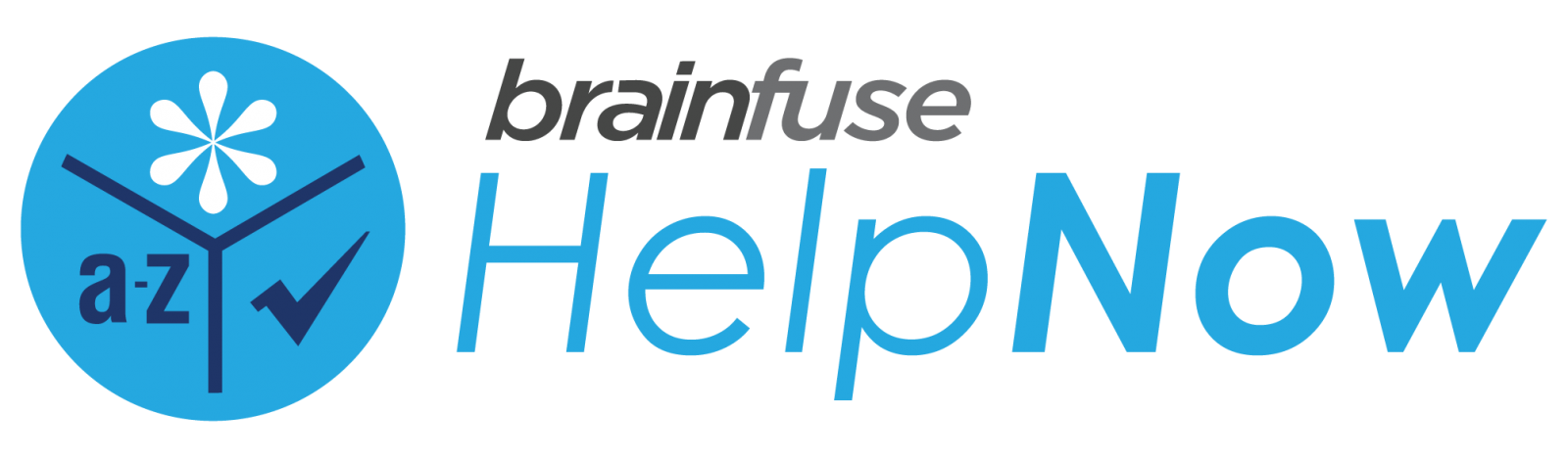 Brainfuse logo: Brainfuse help now 